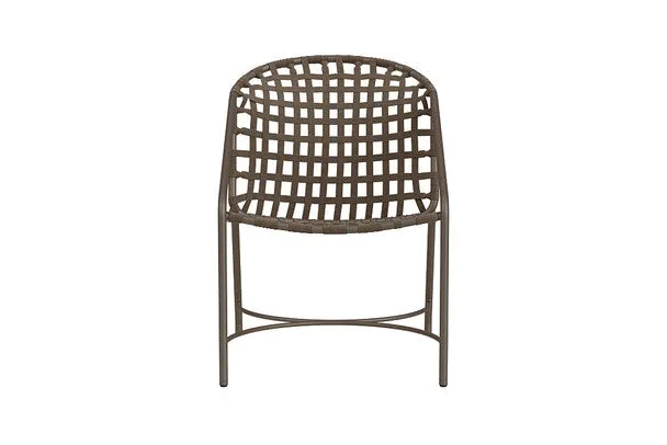 Kantan Aluminum Vinyl Arm Chair by Brown Jordan