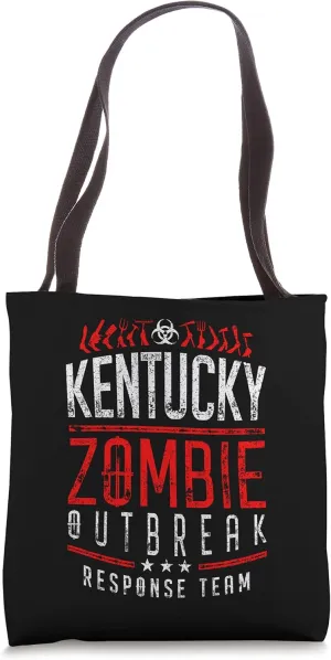 Kentucky Zombie Outbreak Response Team Halloween Tote Bag