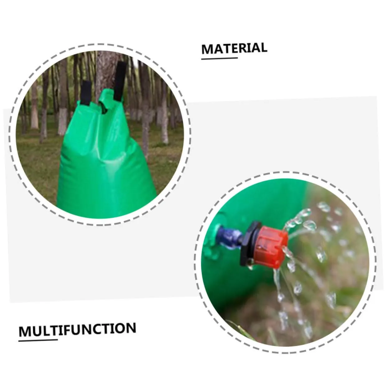 KESYOO 2pcs Drip Irrigation Bag 5 Gallon Water Saving Irrigation System for Garden