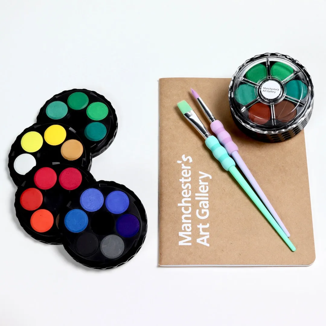 Koh I Noor Watercolour Disk Set of 4 Tiers