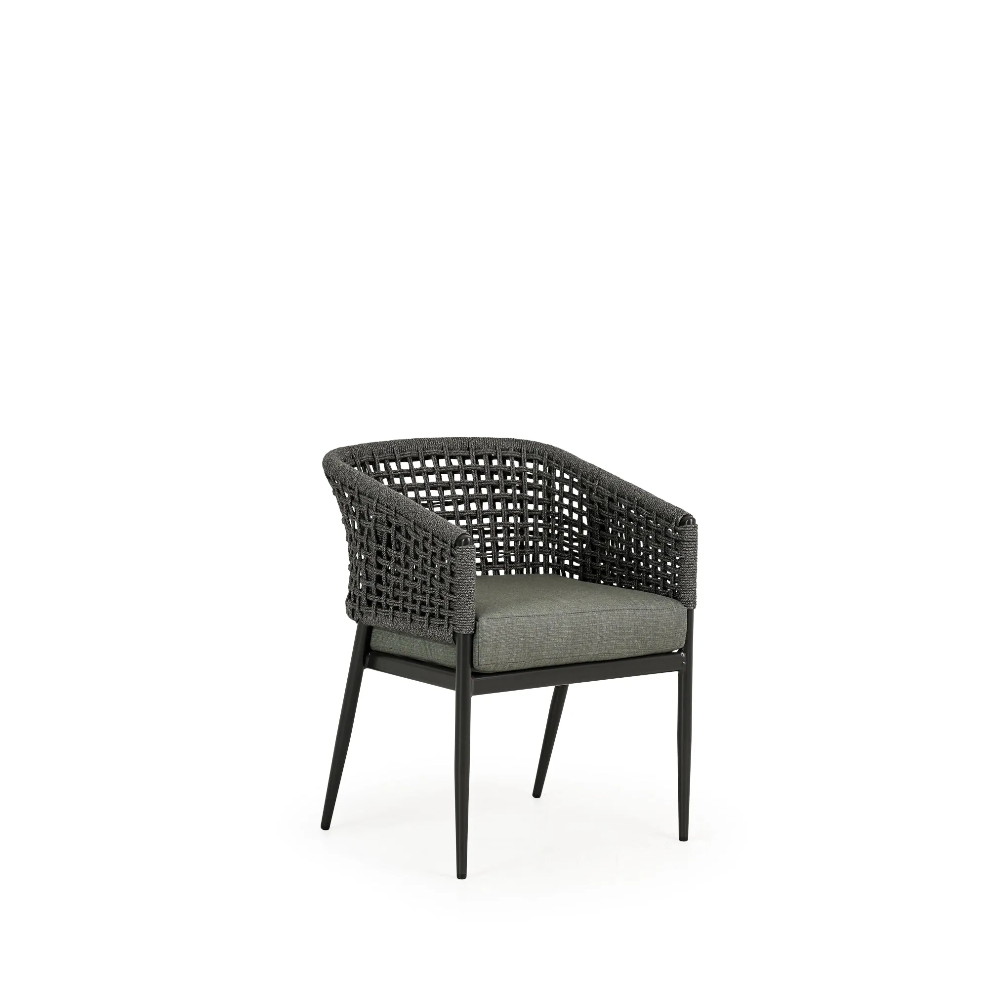 Laguna Outdoor Aluminum Rope 3 Piece Bistro Set