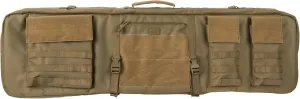 Lancer Tactical 1000D Nylon 3-Way Carry 43" Double Airsoft Rifle Gun Bag - Tan