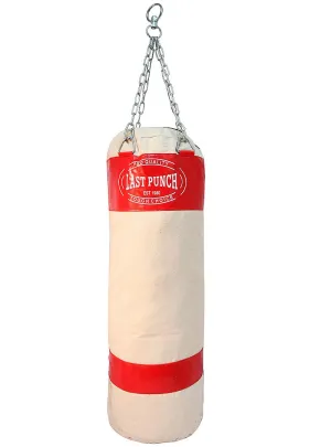 Last Punch Heavy Duty Red Punching Bag with Chains 162R-M