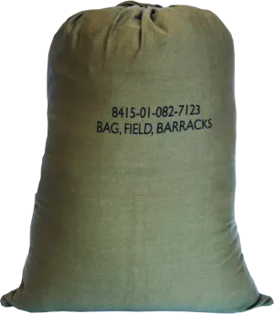 LAUNDRY BAG OLIVE 24X32