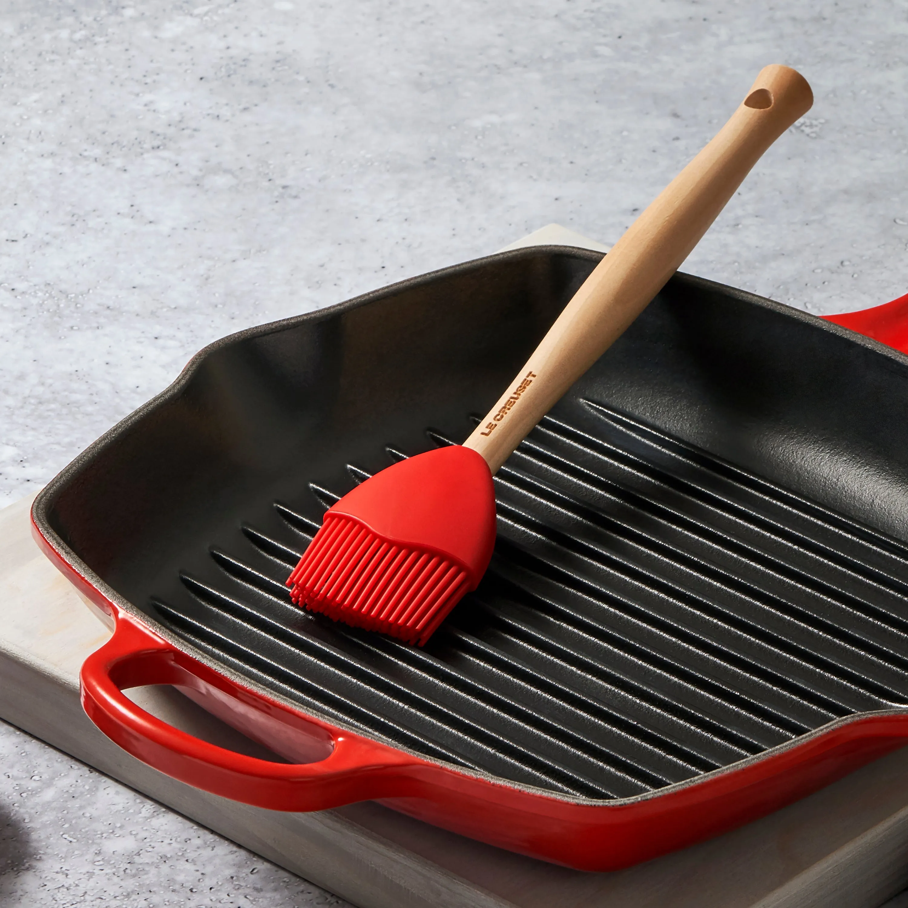 Le Creuset 5 Piece Cerise Silicone Utensil Set