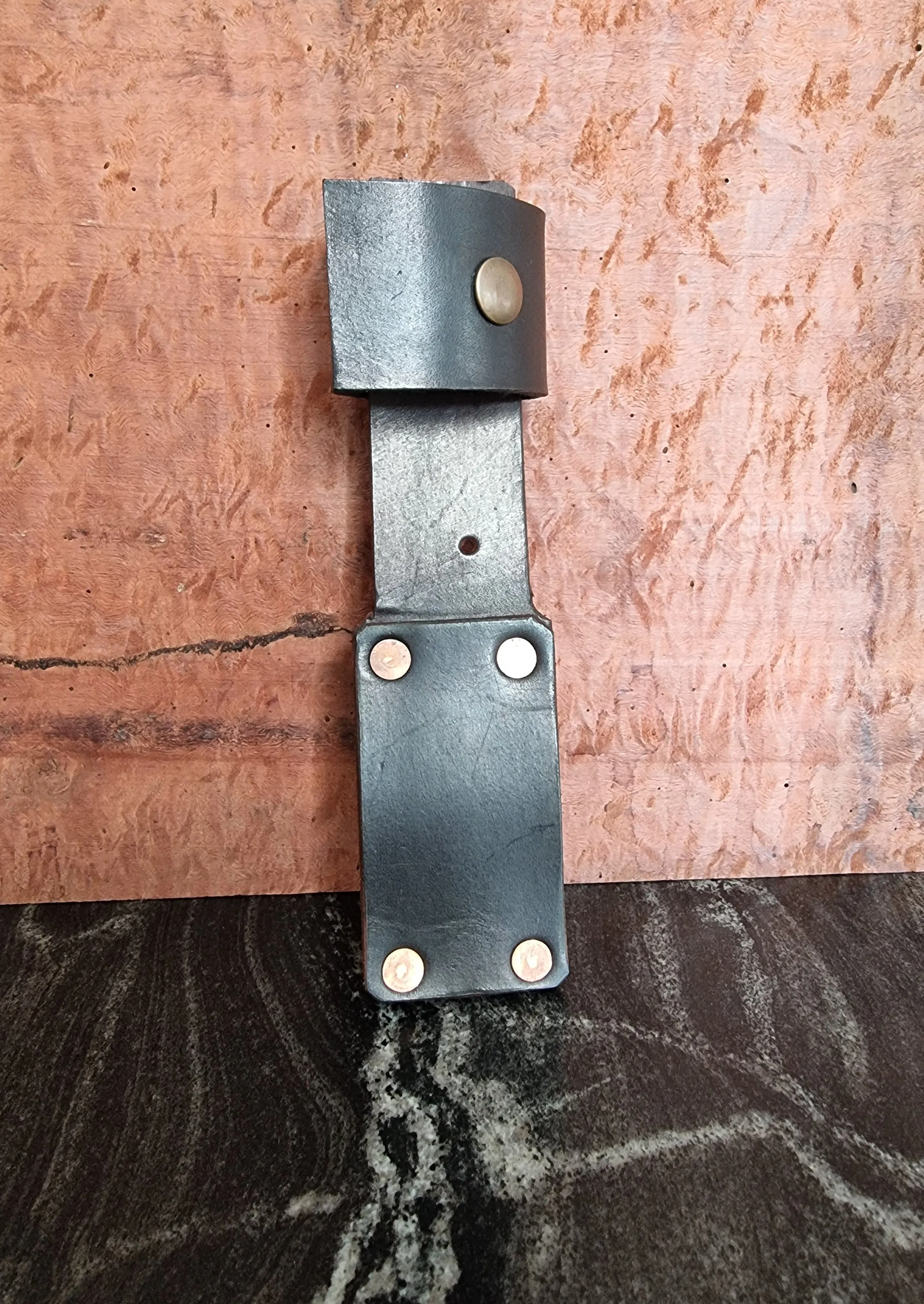 Leather Genuine Handcrafted Axe Sheath Belt Attachment