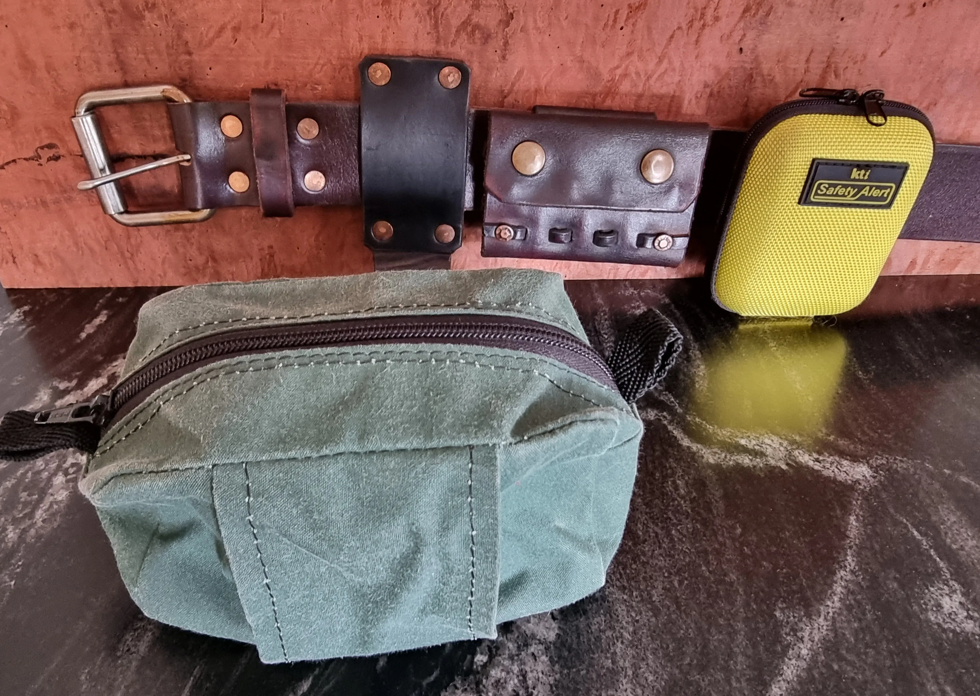 Leather Genuine Handcrafted Axe Sheath Belt Attachment