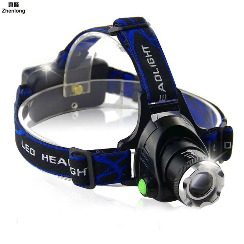Led Headlamp Lantern  L2 1000LM Head Lamp Flashlight Torch T6 Headlight Lanterna Headlamps Flashlights Use 18650 Battery Charge