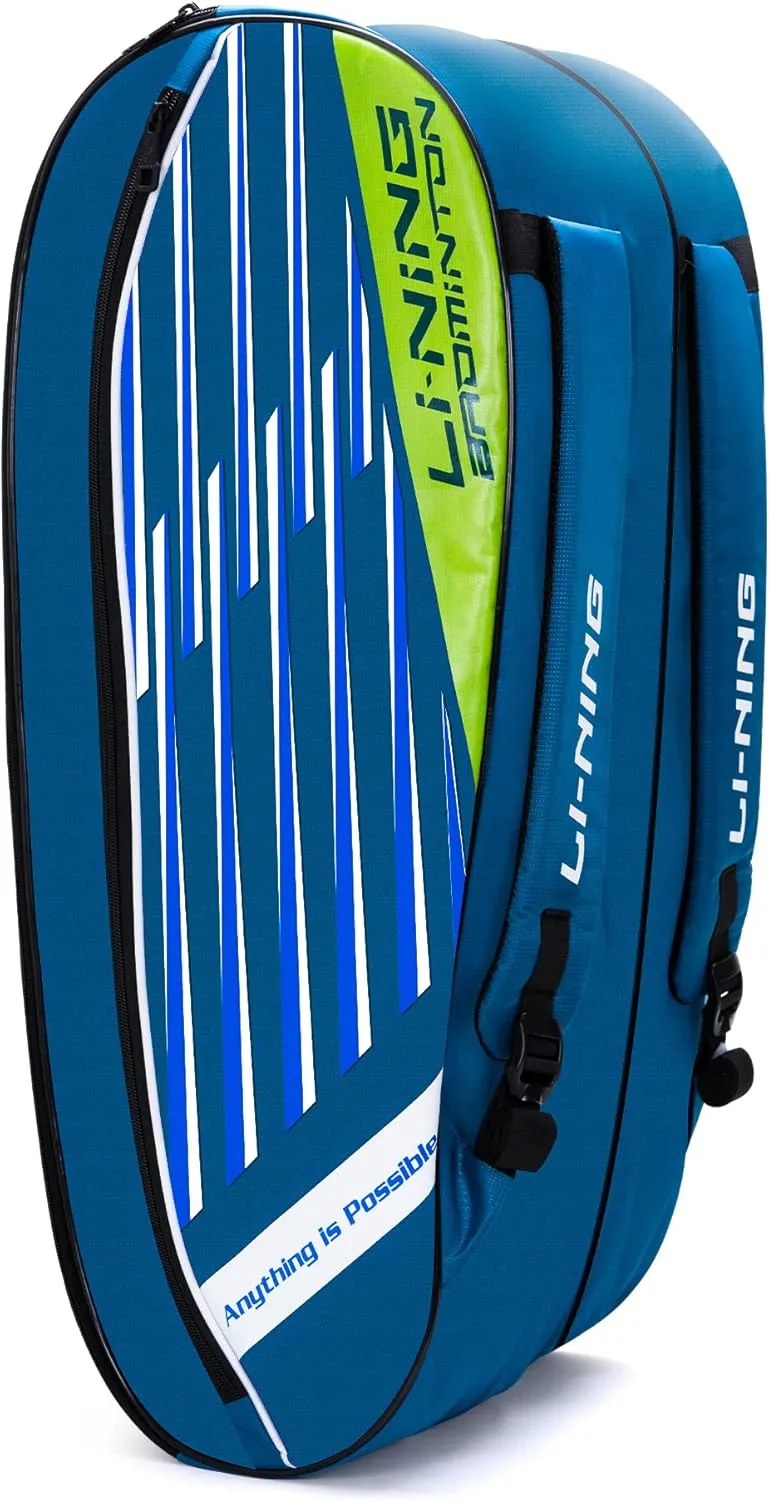 Li-Ning Flash Triple Zipper Polyester Badminton Kit Bag