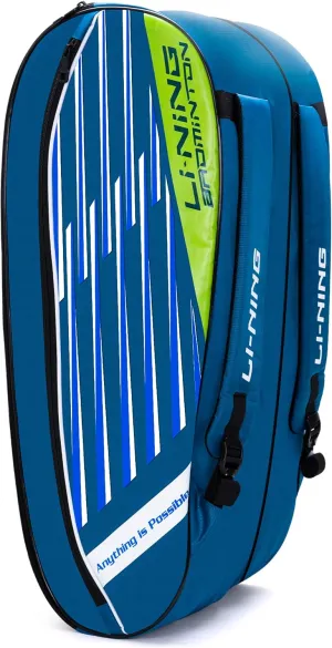 Li-Ning Flash Triple Zipper Polyester Badminton Kit Bag
