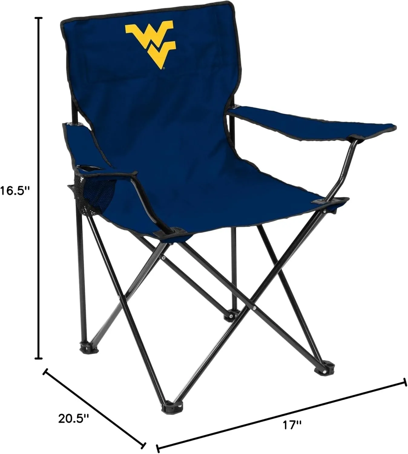 Logo Brands NCAA Unisex Quad Chair
