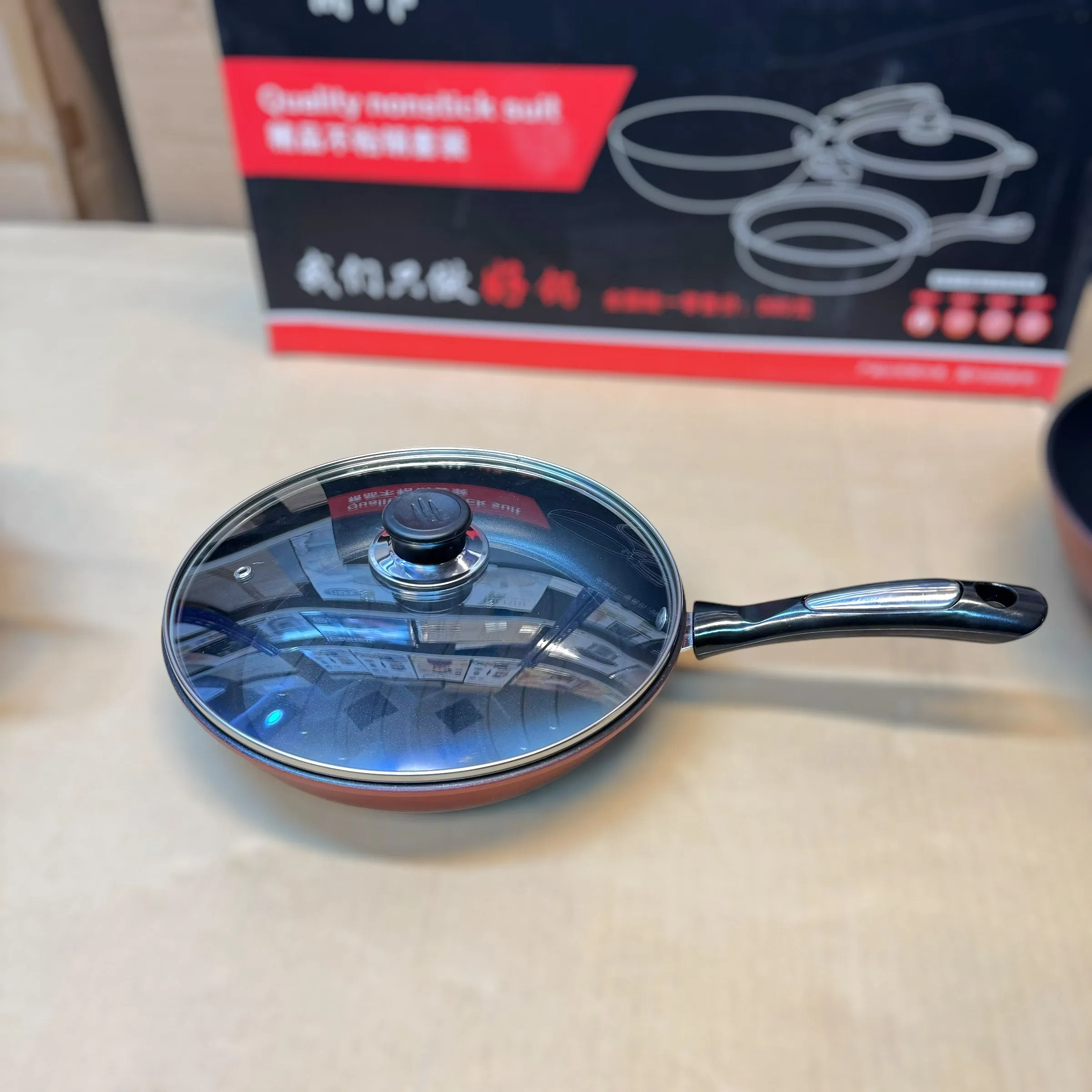 Lot Imported 3 Piece High Quality Nonstick Cooking Set