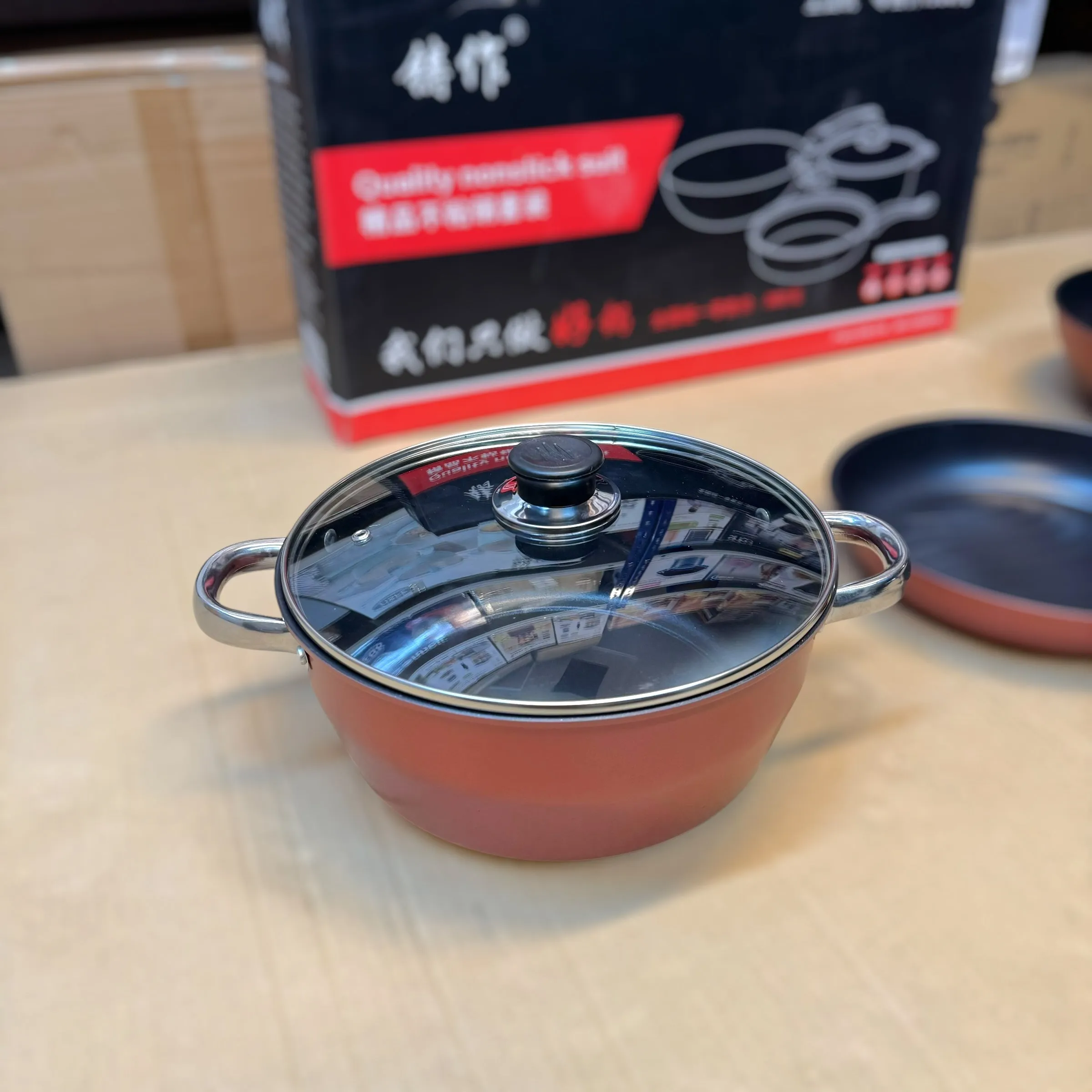 Lot Imported 3 Piece High Quality Nonstick Cooking Set