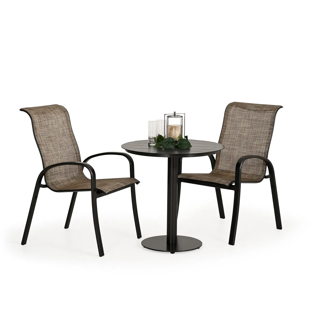 Madeira Outdoor 3 Piece Sling Bistro Set