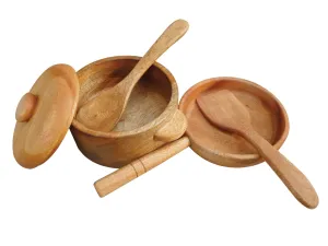 Mahogany Pot and Pan Set