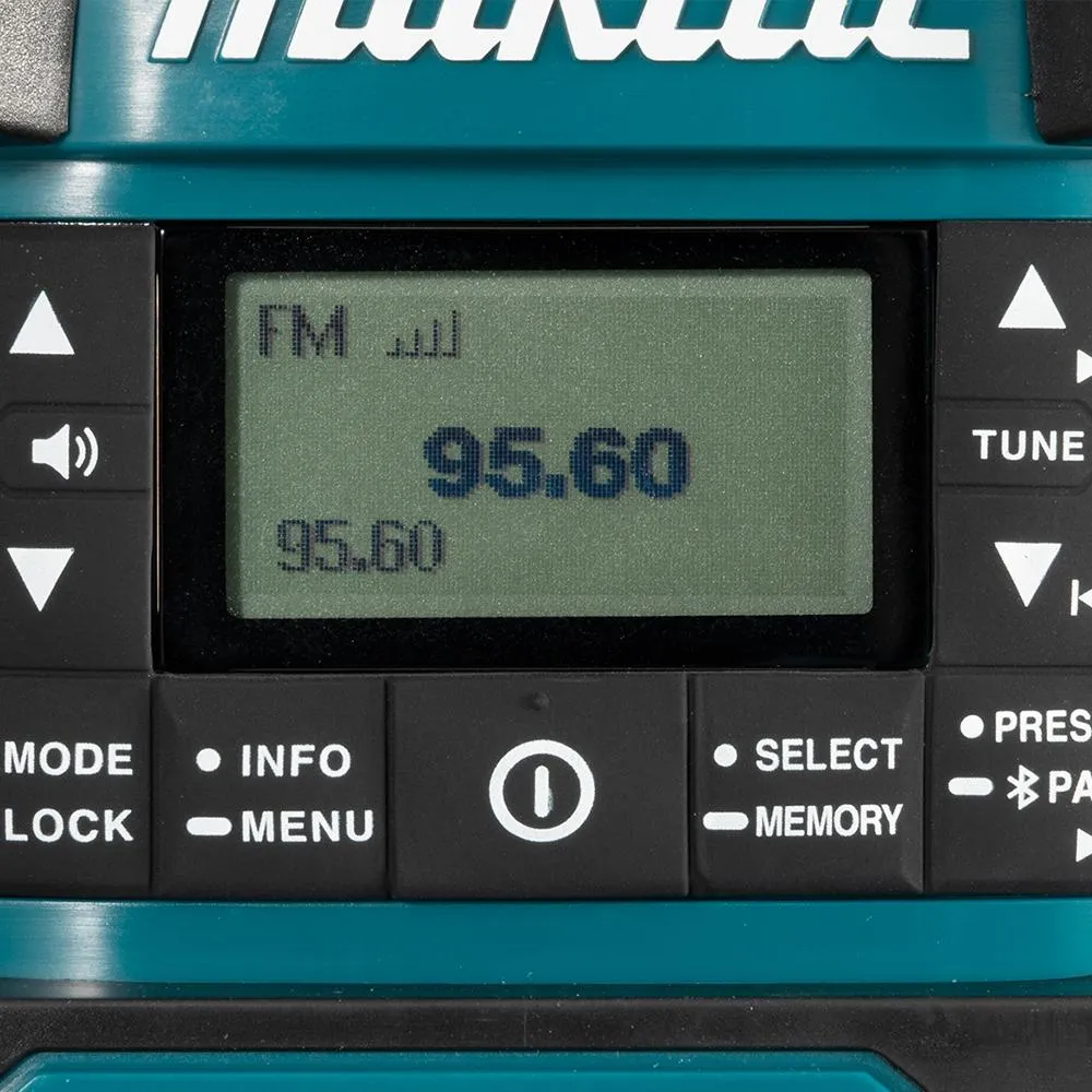 Makita 40V Max Digital Bluetooth Lantern Radio - Tool Only