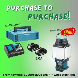 Makita DC Radio With Lantern 18V #DMR057 | Model: M-DMR057