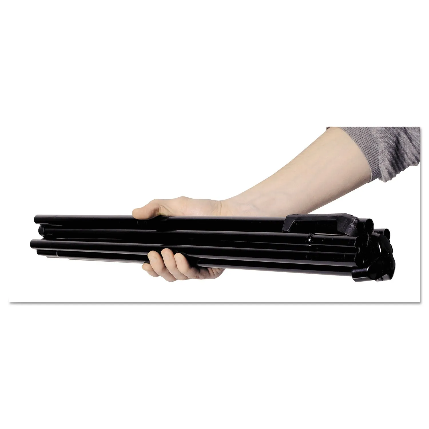 MasterVision® Instant Easel, 61.5" High, Black, Steel, Heavy-Duty