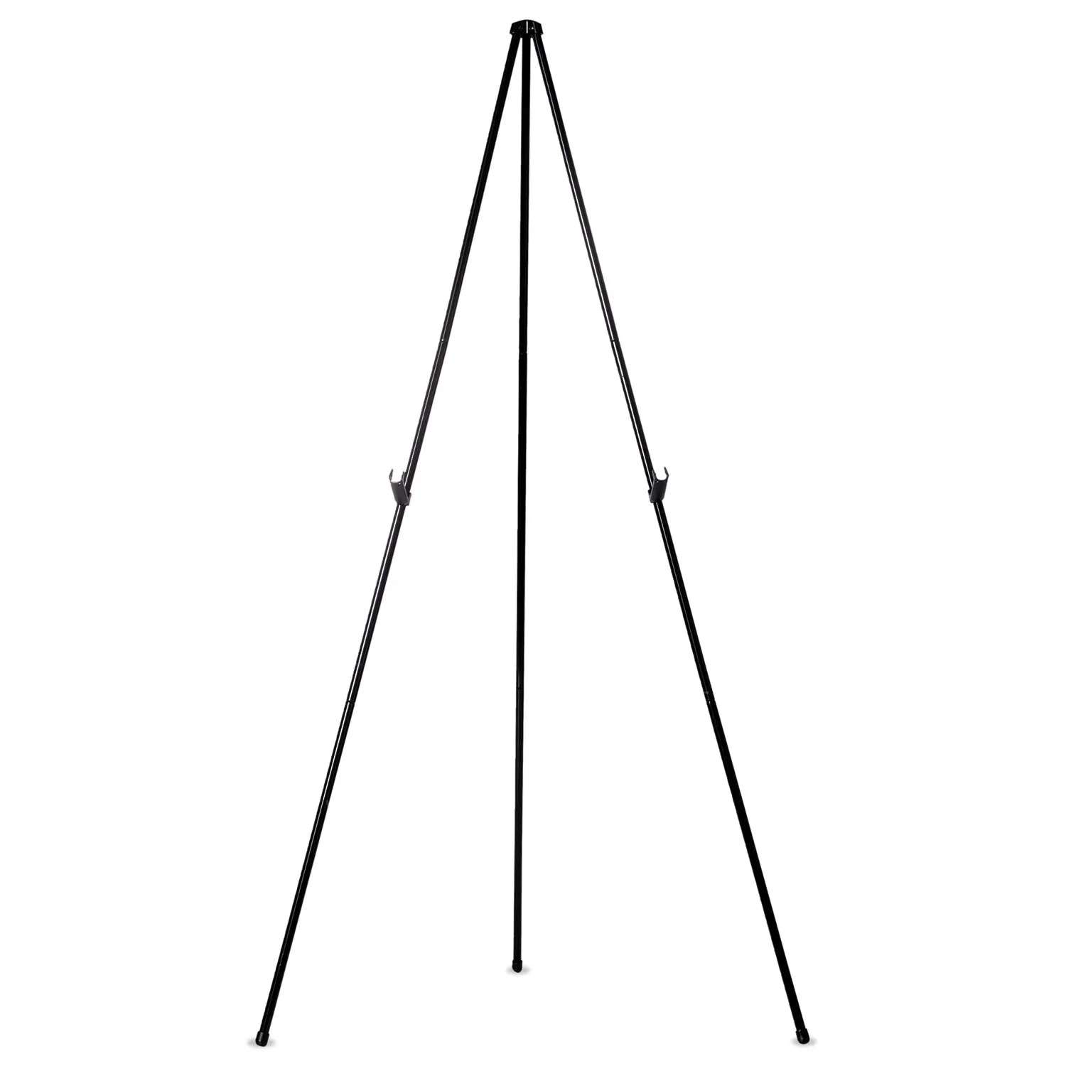 MasterVision® Instant Easel, 61.5" High, Black, Steel, Heavy-Duty