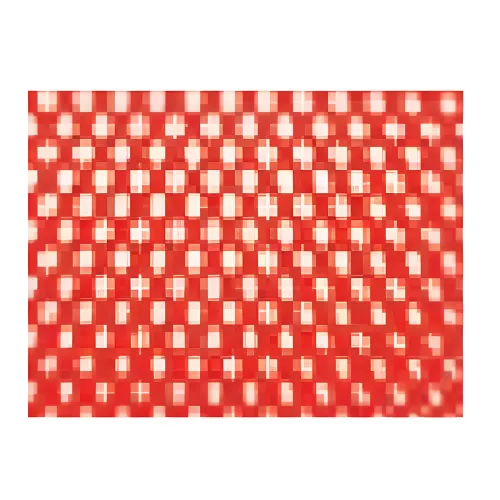 Mesh Equipment Bag w/Shoulder Strap Red