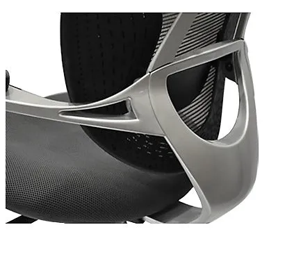 Mid Back Mesh Office Chair 0199A Grey