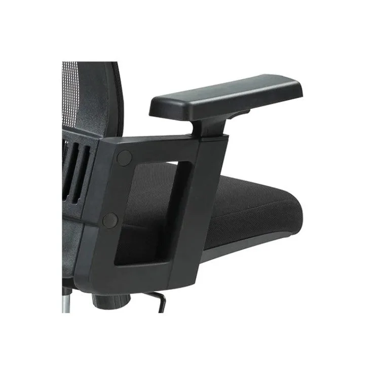 Mid Back Mesh Office Chair 1152 Black