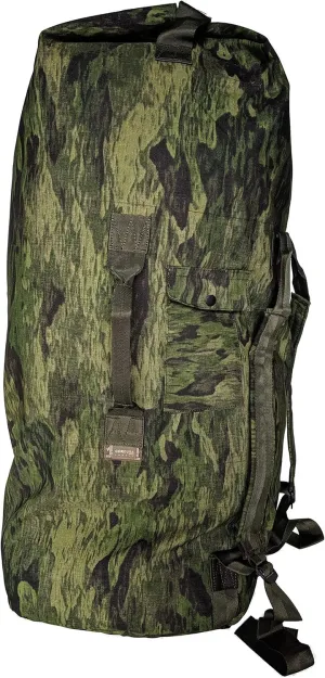 Military Army Style Heavy Duty Double Backpack Strap Duffel Duffle Bag