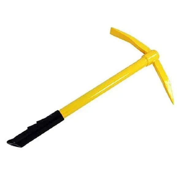 Mini Pick Axe Mattock Micro Pickaxe 440mm Soft Grip Garden Gardening Hand Tool