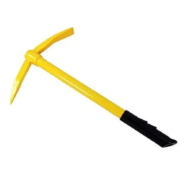 Mini Pick Axe Mattock Micro Pickaxe 440mm Soft Grip Garden Gardening Hand Tool