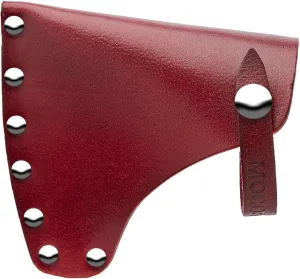 MOCOST Leather Axe Sheath, Adjustable Hatchet Cover, Protector Case Cover Camping Accessories Lumberjack Outdoors Work Essentials, Rustic Leather Axe Hatchet Head Sheath Made of Full Grain Leather