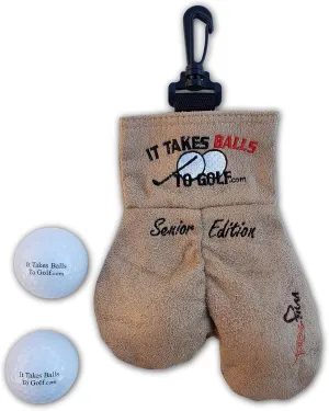 MySack Golf Ball Storage Bag | Store Your Other Golf Accessories for Men Such as Tees & Gloves by Putting Them in This Gag Gift