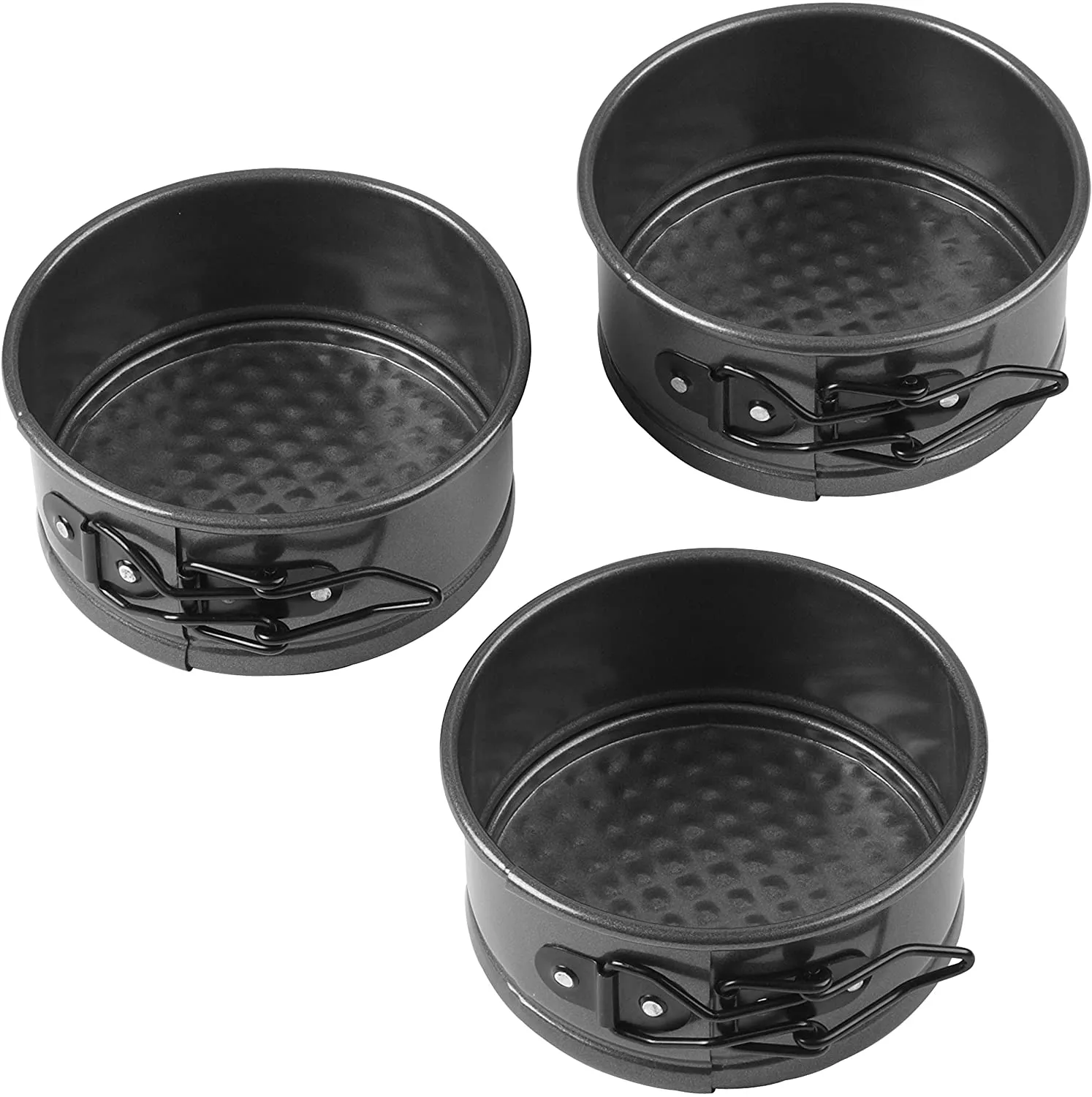 New in package! Wilton 2105-2174 Mini Springform Pan, Set of 3! Perfect for baking individual desserts/recipes