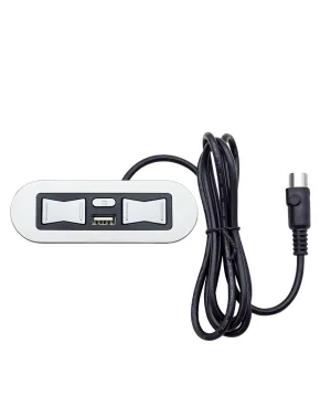 New Power Recliner Lift Chair Emomo HX90HU 5 Button 5 Pin Hand Control Replacement with USB for Lazy Boy Lift Chairs Power Recliner