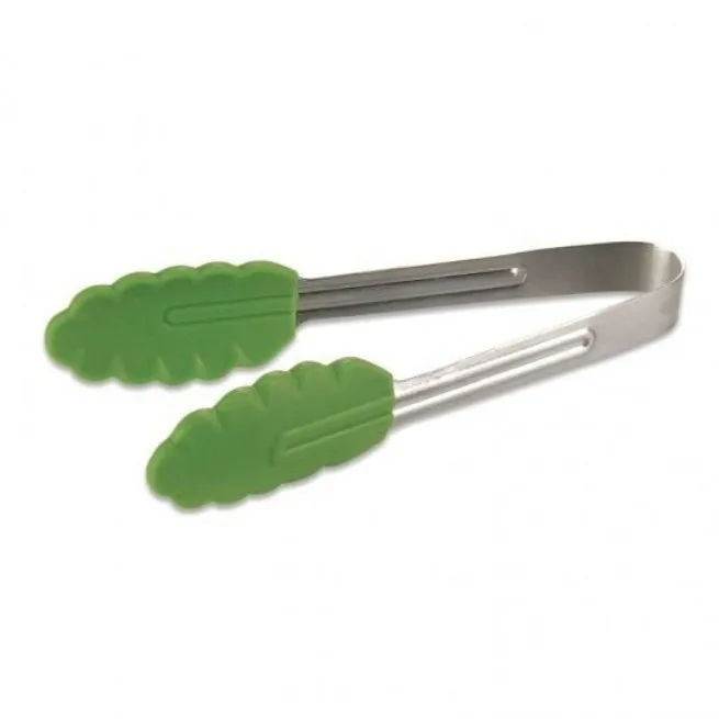 Norpro Mini Stainless Steel Silicone Tipped Food Cooking Serving Tongs