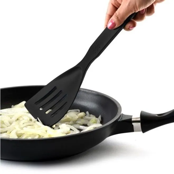 Norpro My Favorite 10.75" Nylon Scoop & Drain Slotted Spatula