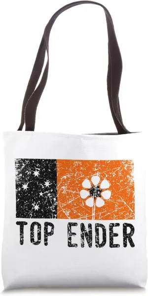 Northern Territory Distressed Australian Men Women Top Ender Tote Bag