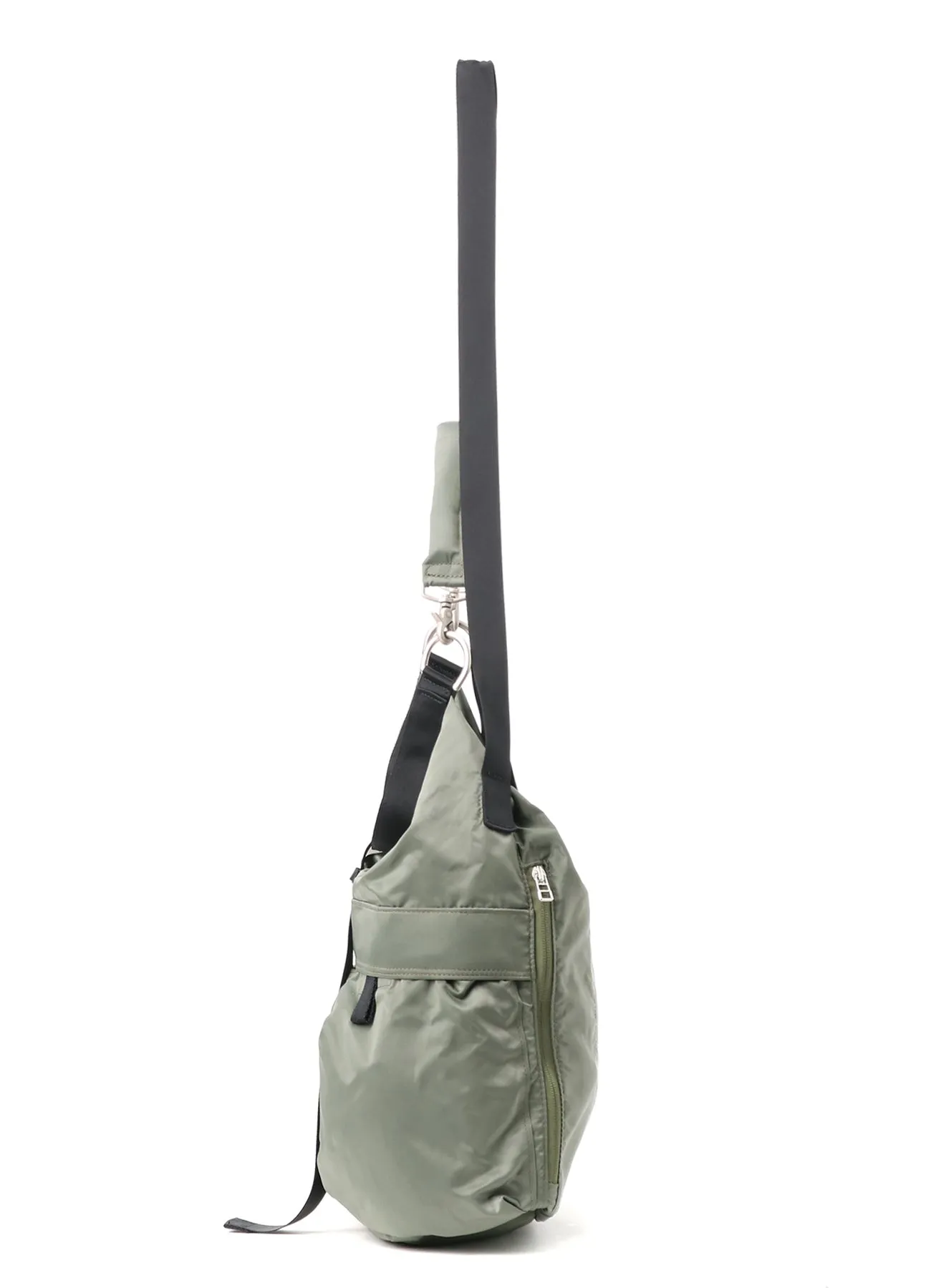 NYLON TWILL 2WAY HELMET SHOULDER BAG