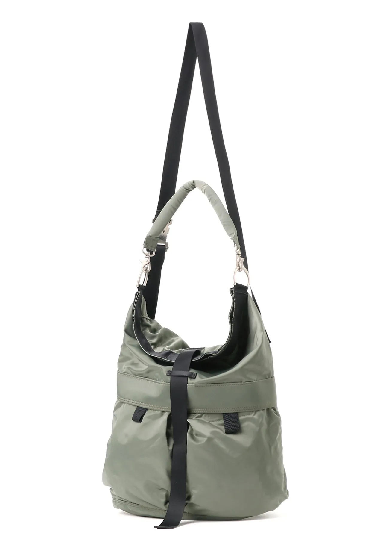 NYLON TWILL 2WAY HELMET SHOULDER BAG