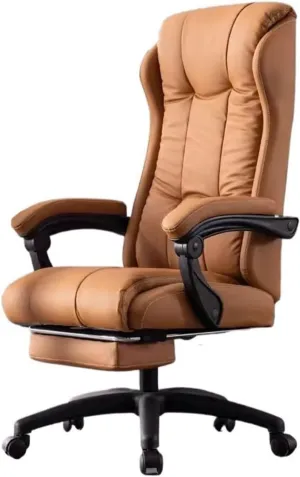 Office Chair Home Computer Chair Comfortable Reclining Office Chair Ergonomic Chair Gaming High Back Chair Home Office Desk Chairs(C)