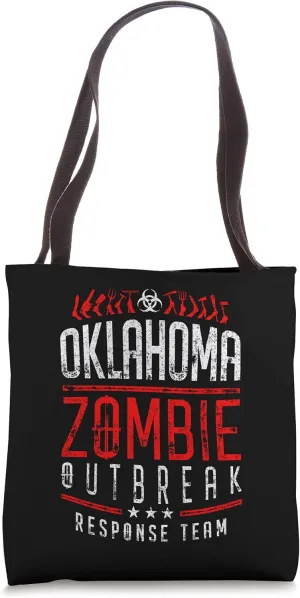 Oklahoma Zombie Outbreak Response Team Halloween Tote Bag