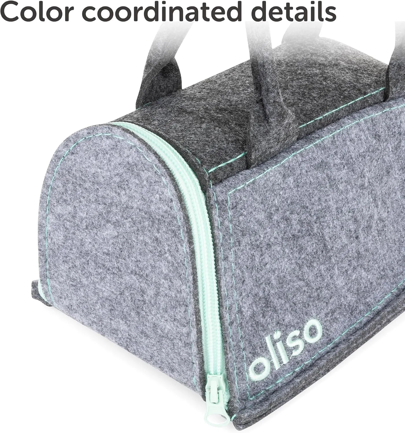oliso Carry Bag M3Pro and M2Pro Mini Irons - Fits Most Mini Travel Size Irons, Ideal for Travel or Storage - Aqua