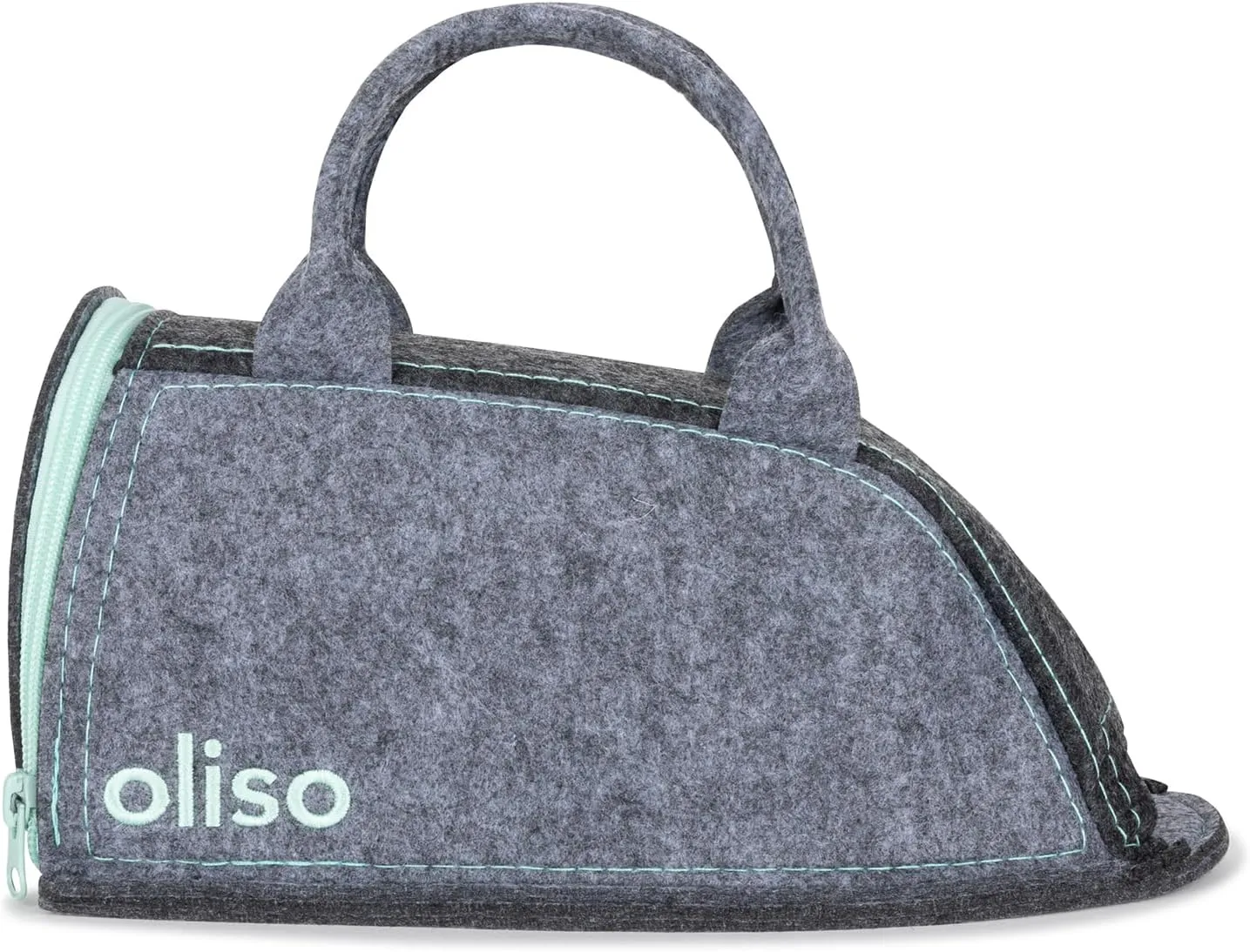 oliso Carry Bag M3Pro and M2Pro Mini Irons - Fits Most Mini Travel Size Irons, Ideal for Travel or Storage - Aqua