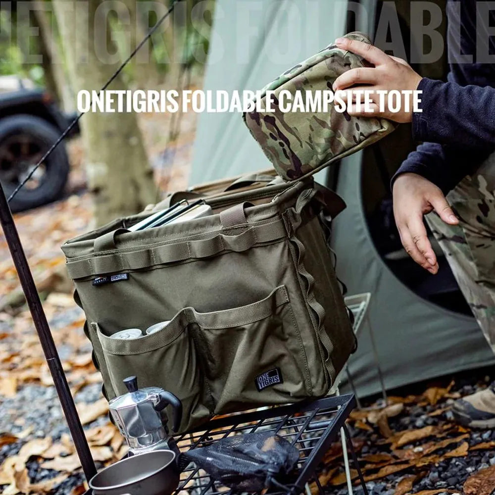 OneTigris Foldable Storage Box - Ranger Green