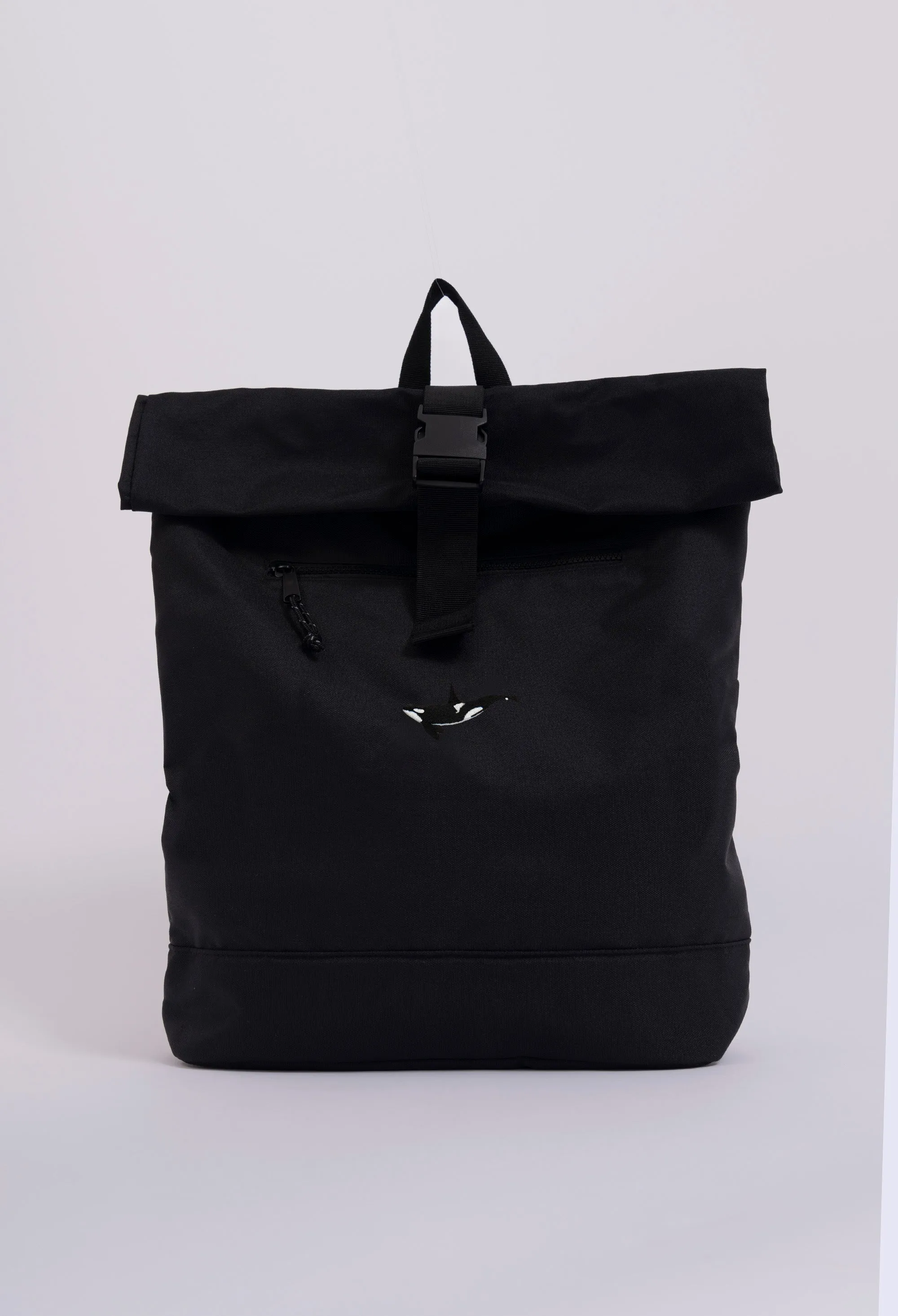 orca recycled roll-top backpack