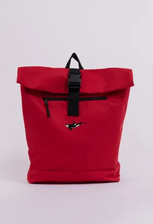 orca recycled roll-top backpack