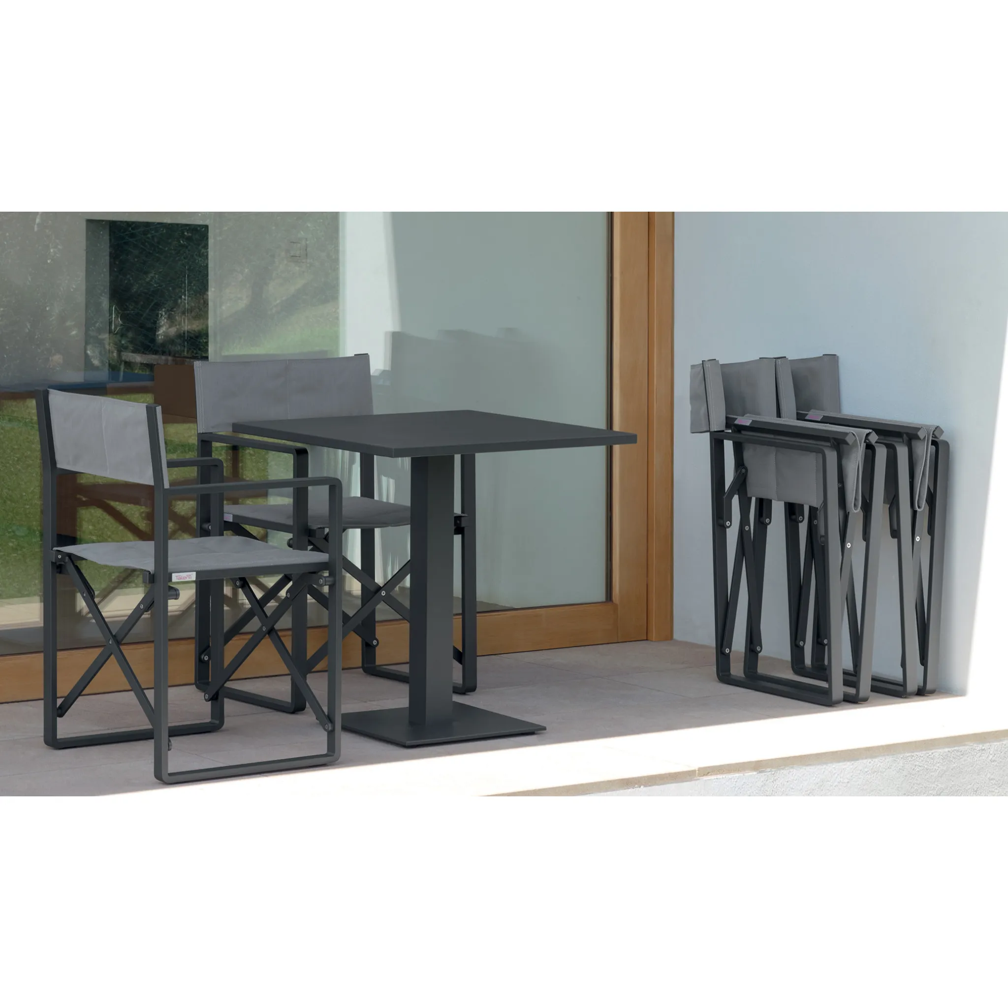 Outdoor Aluminum Director Chair | Talenti Chic