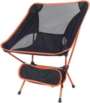 Outdoors Folding Chairs, Waterproof Leisure Sports Hiking Picnic Camping Lazy Recliner Portable Fishing Chairs, Balcony Indoor Contractible Stool Sports Backpack Folding Chair (Color : A)