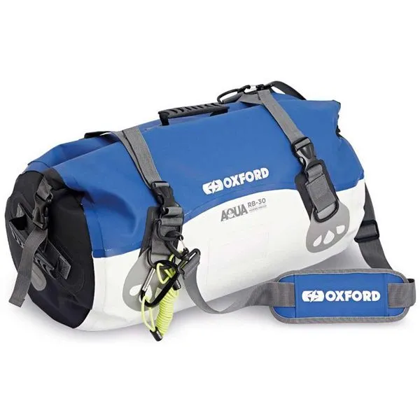 Oxford Aqua Roll Bag RB-30 (White/Blue / 30 Litre)