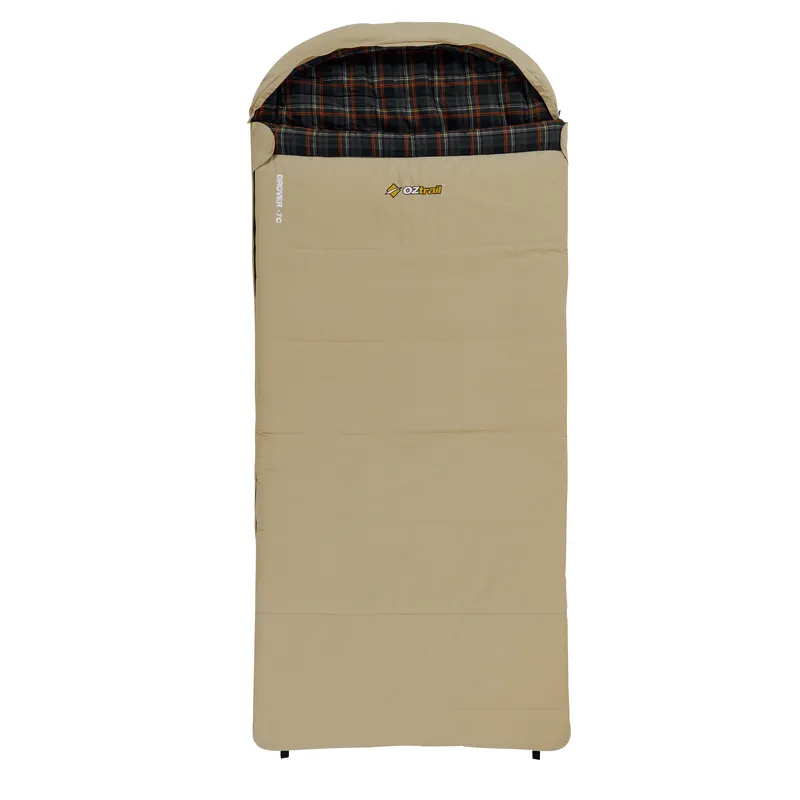 OZtrail Drover -7°C Sleeping Bag - Bone
