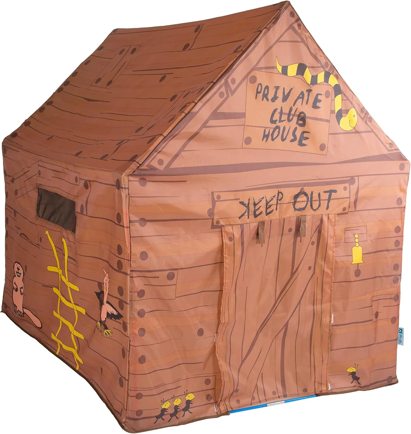 Pacific Play Tents 60801 Kids Club House Playhouse, 50" x 40" x 50" New Size